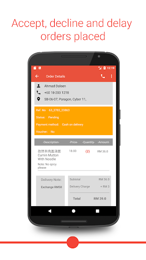 FoodTime for Business Screen 3
