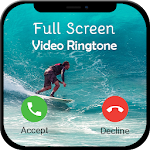 Cover Image of Download Full Screen Video Ringtone : Color Phone Flash 1.3 APK