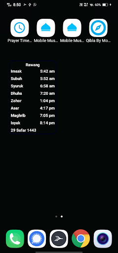 Android application Waktu Solat Malaysia - JAKIM M screenshort