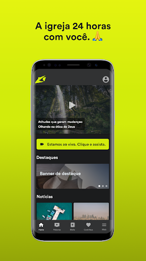 Android application Igreja OBPC Guaianases screenshort
