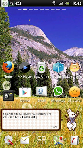 yosemite wallpaper Screen 2