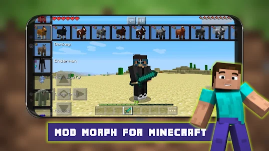 Morph Mod For Minecraft PE