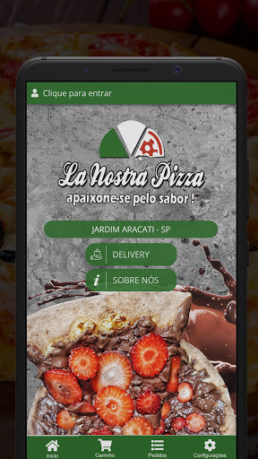 Android application La Nostra Pizza screenshort