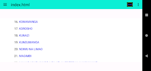 Anteprima dell'app