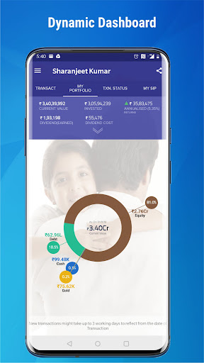 Android application AM Trust Connect screenshort