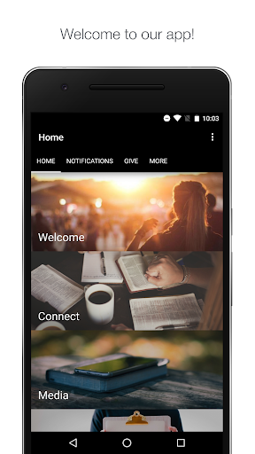 Android application Cornerstone Church Anaheim screenshort