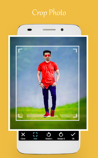 Android application Waterfall photo editor frames screenshort