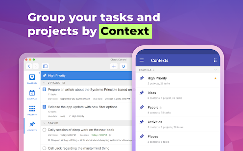 Chaos Control: GTD Organizer & स्क्रीनशॉट