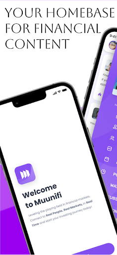 Android application MUUNIFI (Build Competition) screenshort