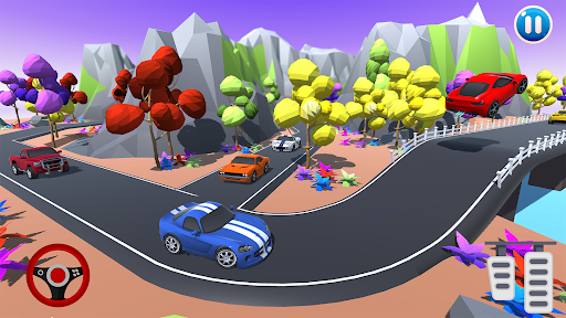 Comic Fun Race - Racing Game Screen 3