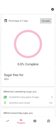 Android application Stop Sugar - Quit Now screenshort