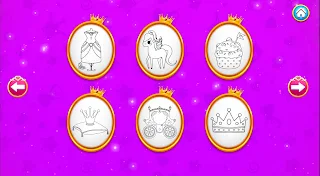 Princess Coloring Book - Screenshot 2