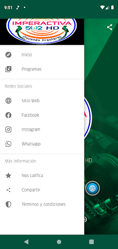 Radio Imperactiva 502 HD Screen 3