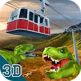 Amazing Dinosaur Park Sky Tram Simulator 3D icon