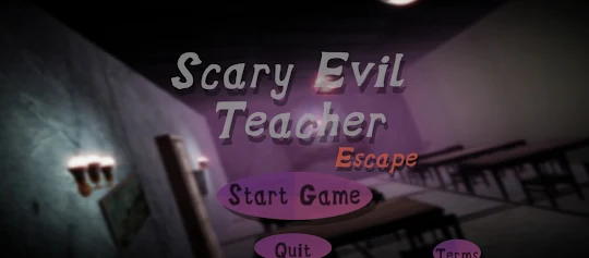 Scary Evil Teacher Escape