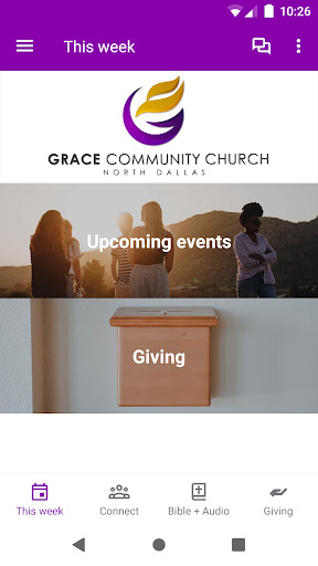 Android application Grace Community Church ND screenshort