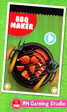 BBQ Cooking Game Propane grill - Screenshot 1
