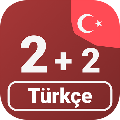 Numbers in Turkish language logo