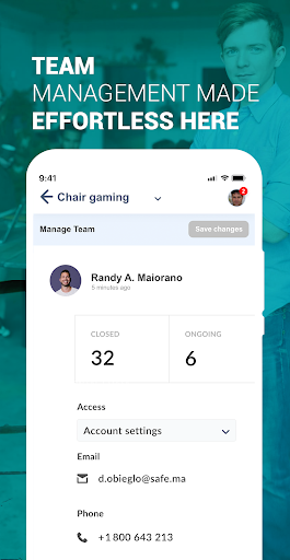 eGrow.com - Pocket CRM Screen 2