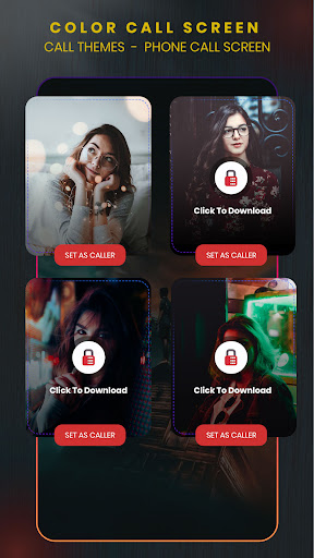 Color Call Screen  Themes