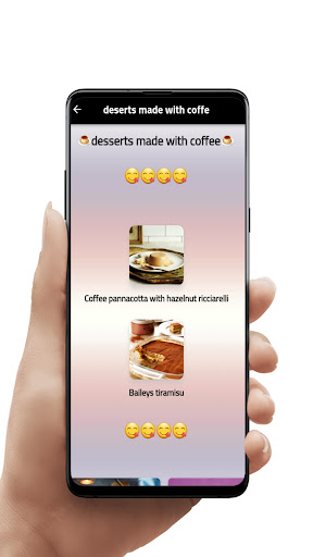 Deserts made with coffe Screen 2
