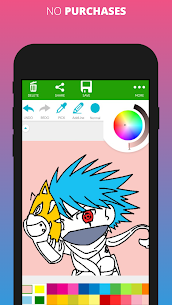 ANIME COMIC MANGA – Coloring App 4
