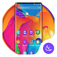 Wonderful Color APUS Launcher theme