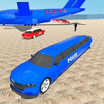 Cover Image of 下载 Police Limo Transport: Airplane Transporter Sim 1.0 APK