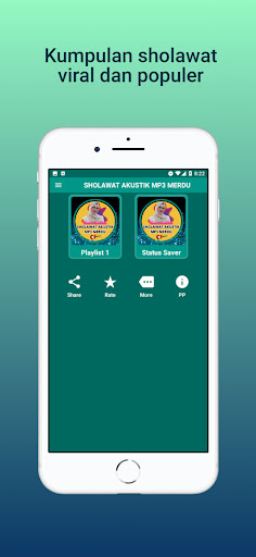 Android application Sholawat Akustik Enak Merdu screenshort