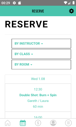 RISING GYM Screen 2