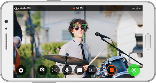 Android application Vivlive - Live, Tracking screenshort
