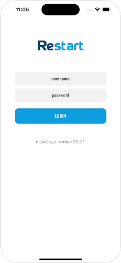 Android application ReStart screenshort