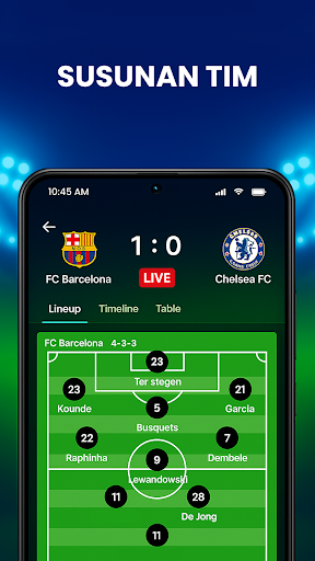 Skor Bola Langsung screenshot 3