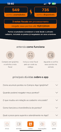Android application Compra Aqui Igrejinha screenshort