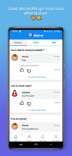 Android application Maria - Amour et Rencontre screenshort