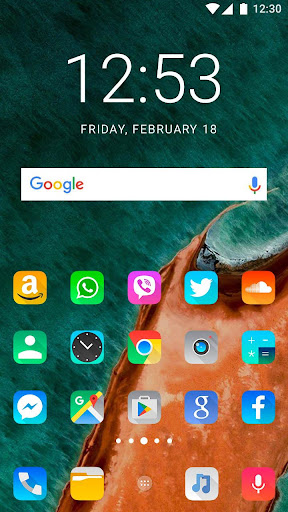 Theme for Galaxy A70 Screen 2