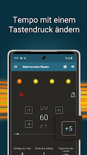Metronom Beats Bildschirmfoto