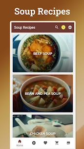 Рецепты супов MOD APK (премиум разблокирован) 1