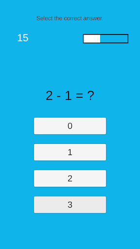Android application Simple Math screenshort