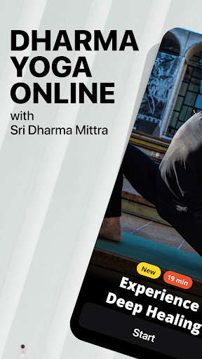 Android application Dharma Yoga Online screenshort