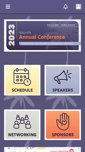 Android application NALHFA 2023 Annual Conference screenshort