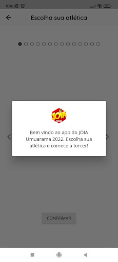 Android application JOIA Umuarama 2022 screenshort