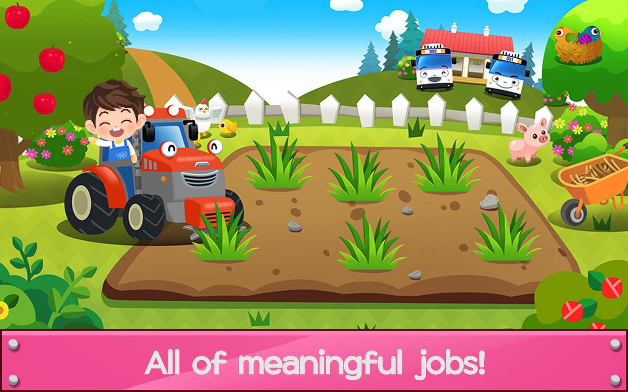 Android application Tayo Job - Kids Game Package screenshort