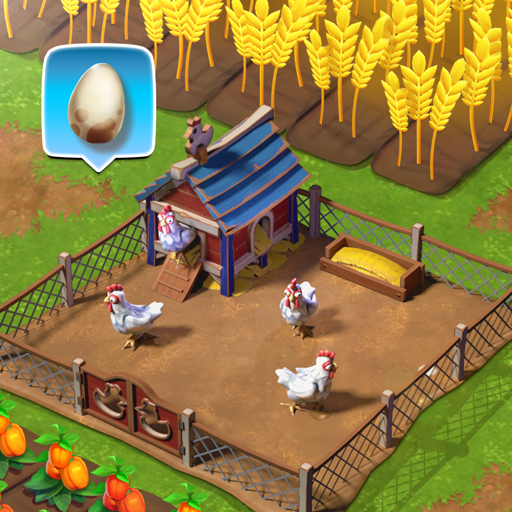 Happy Farm Town - Farm Games logo