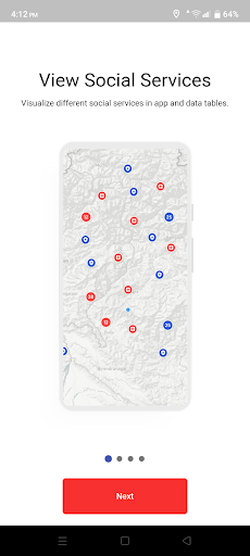 Geoportal Social Services Screen 2