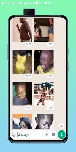 Mêmes funny Stickers Screen 2