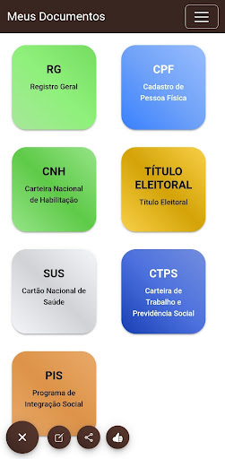 Meus Documentos Screen 2
