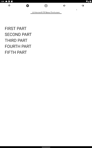 Book, A Hazard Of New Fortunes