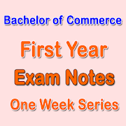 BCom First Year Exam Notes - One Week Series  Icon