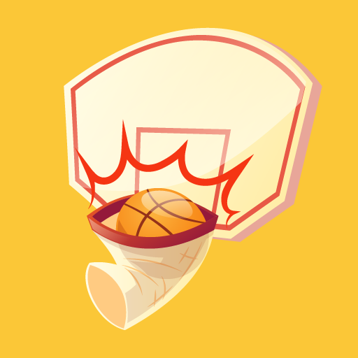 Tap Tap Shots - Fire Dunk Ball logo